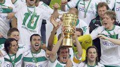 <strong>CAMPEÓN.</strong> El título de Copa de Alemania es para el Werder Bremen.