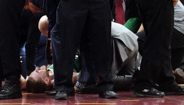 Impresionante lesión de Gordon Hayward en la NBA