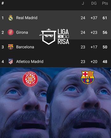 La victoria del Real Madrid ante el Girona, protagonista de los memes más divertidos