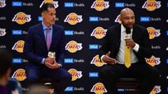 Los Lakers presentan a Darvin Ham y el nuevo entrenador atiende a los medios, habla de Westbrook y de sus planes a corto plazo. Rasheed Wallace ser&aacute; su asistente.