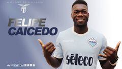 Caicedo ya es oficialmente jugador de la Lazio.