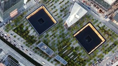 Al lugar que ocupaban las Torres Gemelas ahora se le conoce como Ground Zero o Zona Cero. Así luce hoy en día lo que fueron las Twin Towers del WTC.