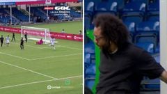 Buffon se graba abriendo el regalo de Budweiser por los goles de Messi