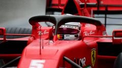 Sebastian Vettel (Ferrari SF1000). Estiria, F1 2020. 