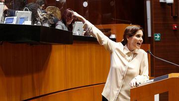 Lilly Téllez, candidata presidencial para 2024, revela qué haría con AMLO