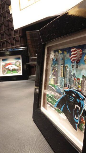 Pinturas de los Panthers y Broncos