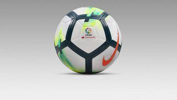 Nike Ordem V, bal&oacute;n oficial de LaLiga Santander y LaLiga 1|2|3 para la temporada 2017-2018.