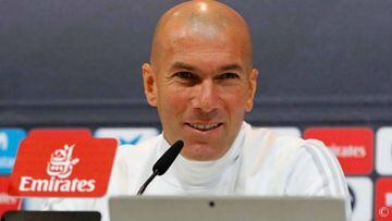 Zidane: "Voy a pelear para estar aquí y quedarme siempre"