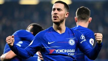 Hazard follows Lampard and Drogba to reach 50 Premier League goals and assists for Chelsea