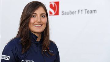 Tatiana Calder&oacute;n, nueva piloto de desarrollo de Sauber.