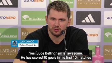 Doncic compares Bellingham to Ronaldo