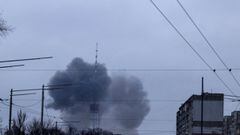 Russian forces attacked Ukraine&rsquo;s main TV tower and Holocaust memorial in the capital city of Kyiv after warnings that Russia would strike the capital.