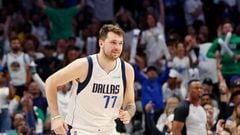 In Game 4, Luka Doncic threw the basketball into the air, which bounced on the floor, then went inside the basket. Would a bounced-ball shot be counted?