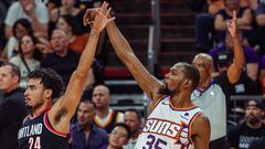 Durant, Booker y Beal hacen favorito a Phoenix Suns