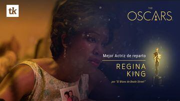 Regina King: Oscar a mejor actriz de reparto 2019