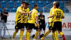 Gio Reyna scores first goal of the season for Borussia Dortmund