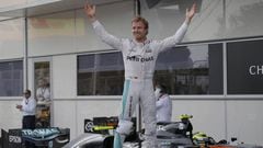 Nico Rosberg, ganador en Bakú.