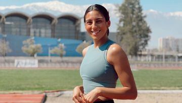 El sueño de Danae Ávila, la nueva promesa del atletismo chileno