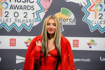 Espectacular alfombra roja en LOS40 Music Awards 2021: no faltó de nada