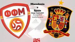 Macedonia vs Spain: how and where to watch: times, TV, online