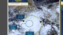 “Agatha” podría tocar tierra en Oaxaca como huracán categoría 3