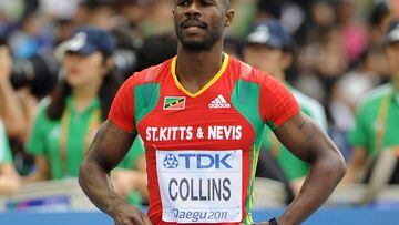 Kim Collins: 40-year-old sprinter to compete at Olympics