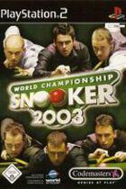 Carátula de World Championship Snooker 2003