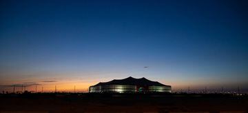 "El estadio toma su nombre de 'bayt al sha'ar', que son las tiendas de campaña utilizadas históricamente por los pueblos nómadas de Qatar y la región del Golfo", destacó la organización de la Copa del Mundo.