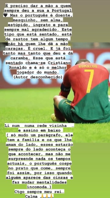 La hermana de Cristiano Ronaldo ‘atiza’ a sus críticos: “Los portugueses escupen en el plato que comen”