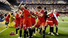 5 partidos históricos entre el Valencia y el Sevilla
