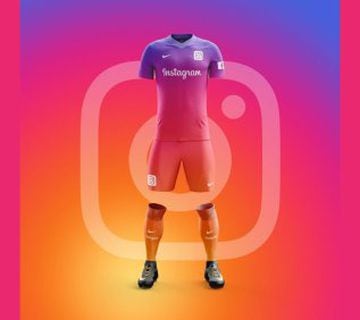 ¿Cómo serían los uniformes de fútbol de Facebook, Twitter...?