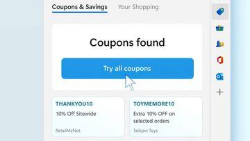 Edge añade funciones con las que ahorrar en tus futuras compras