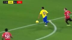 ¡Tomás Alarcón le anotó al United!: el chileno definió como crack