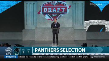 Panthers select Bryce Young first overall