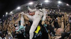 Rosberg takes Formula One title from Hamilton