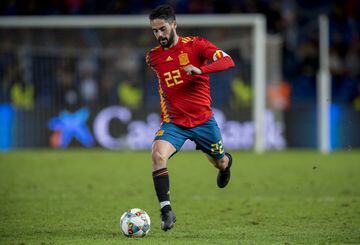 Isco will be 30 and a leader of the new-generation Spain side should they qualify for Qatar 2022.