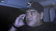 Maradona anim&oacute; a los napolitanos.