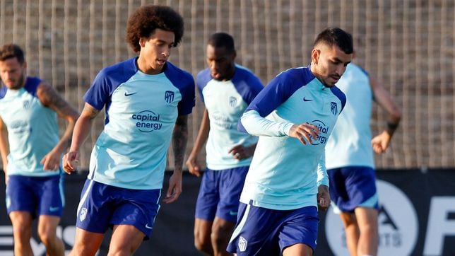 Correa y Witsel, a escena