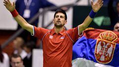 Djokovic relieved after clinching victory against Kazakhstan