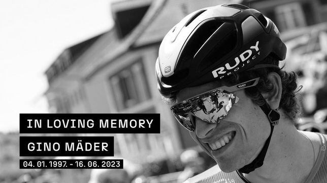 Muere Gino Mader tras su caída en la Vuelta a Suiza