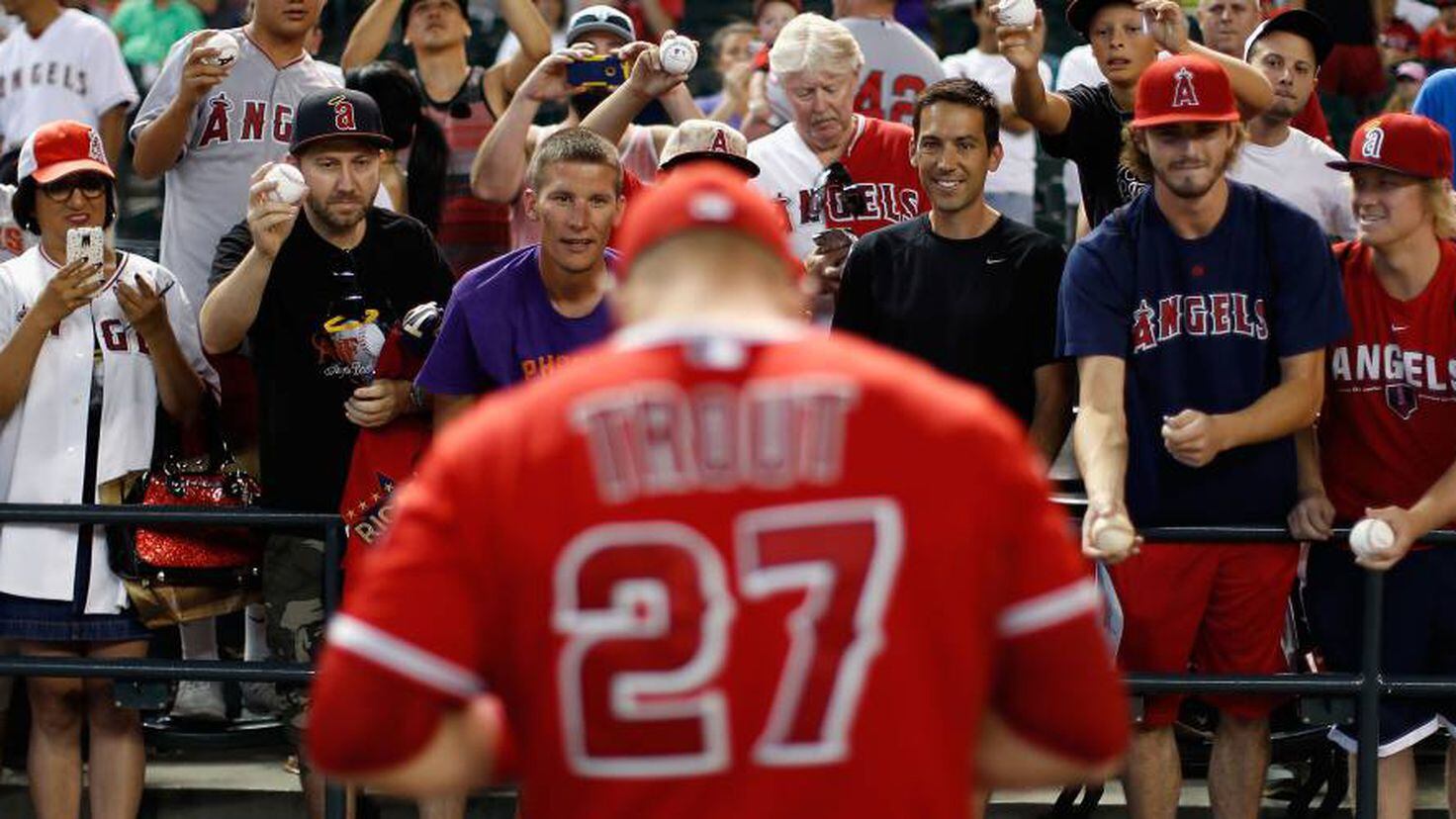 The Angels insist that Mike Trout will not leave