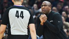 Why was Sacramento Kings’ coach Mike Brown ejected from his team’s 124-123 win against the Toronto Raptors?