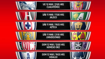 Liga MX: Fechas y horarios de la jornada 11, Clausura 2023