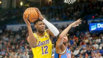 Mo Bamba fue diagnosticado con un esguince alto del tobillo izquierdo. El pívot de los Lakers será evaluado de nuevo dentro de cuatro semanas.