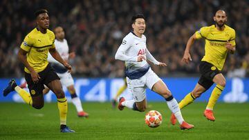 Tottenham juega de local ante el Borussia Dortmund por los octavos de final de la Champions League