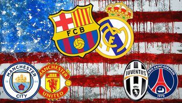 Fiesta futbolera en USA: El Clásico, United-City, PSG-Juve...