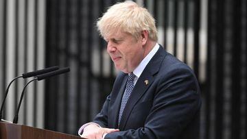 To chants and boos, PM Boris Johnson has resigned after mounting pressure from his own party. What did he say?