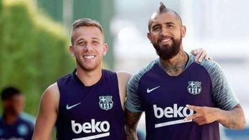 Arthur: "Es un privilegio jugar con futbolistas como Vidal"