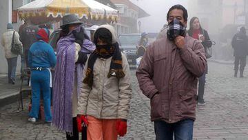 Oaxaca y Chihuahua registran temperaturas congelantes