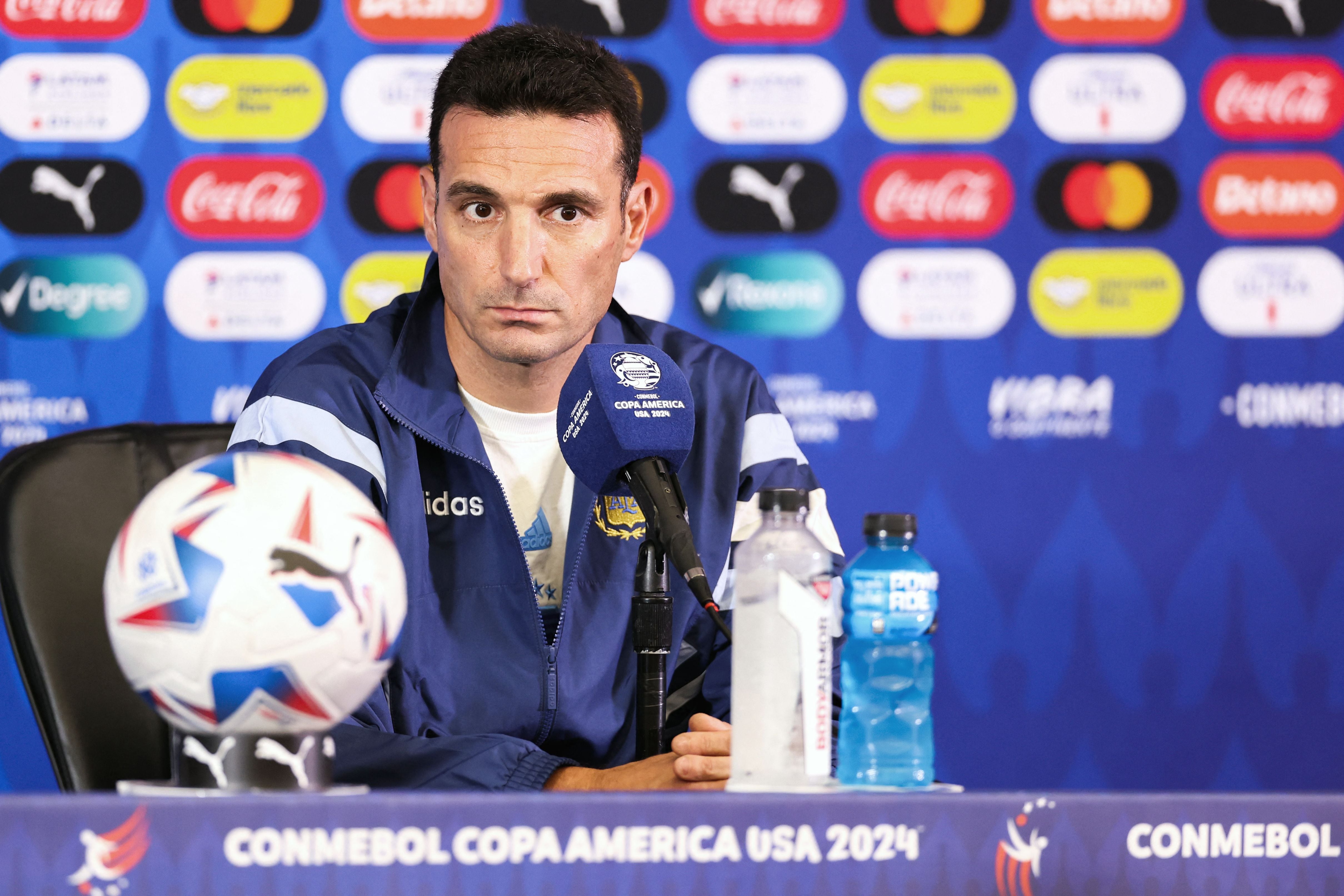 Lionel Scaloni: Messi está bien, será parte del partido”